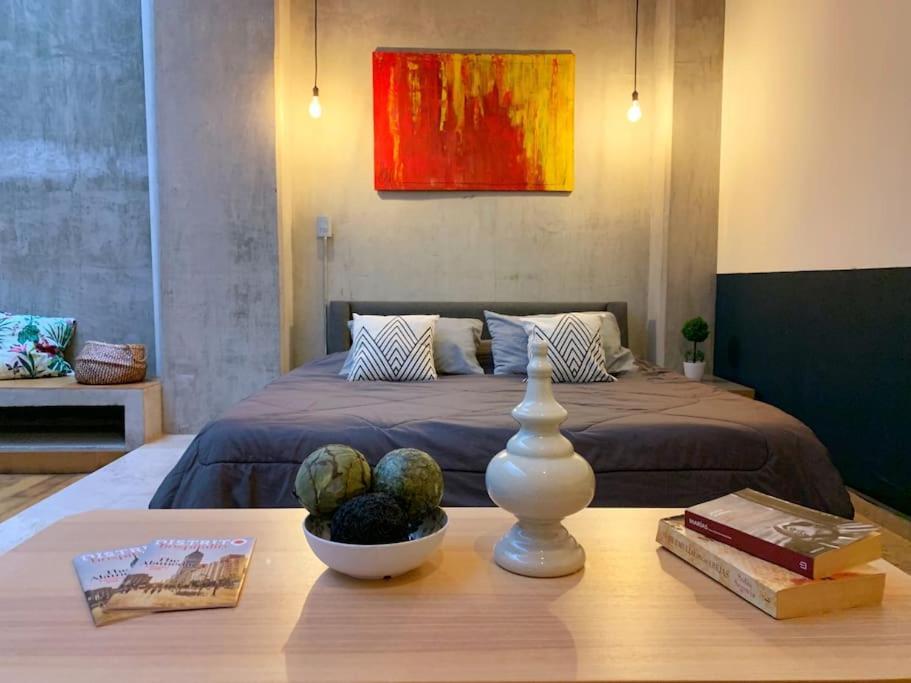 Pa - Loft A Unos Pasos De Reforma El Angel Y El Cas Embajada Usa Kota Meksiko Bagian luar foto